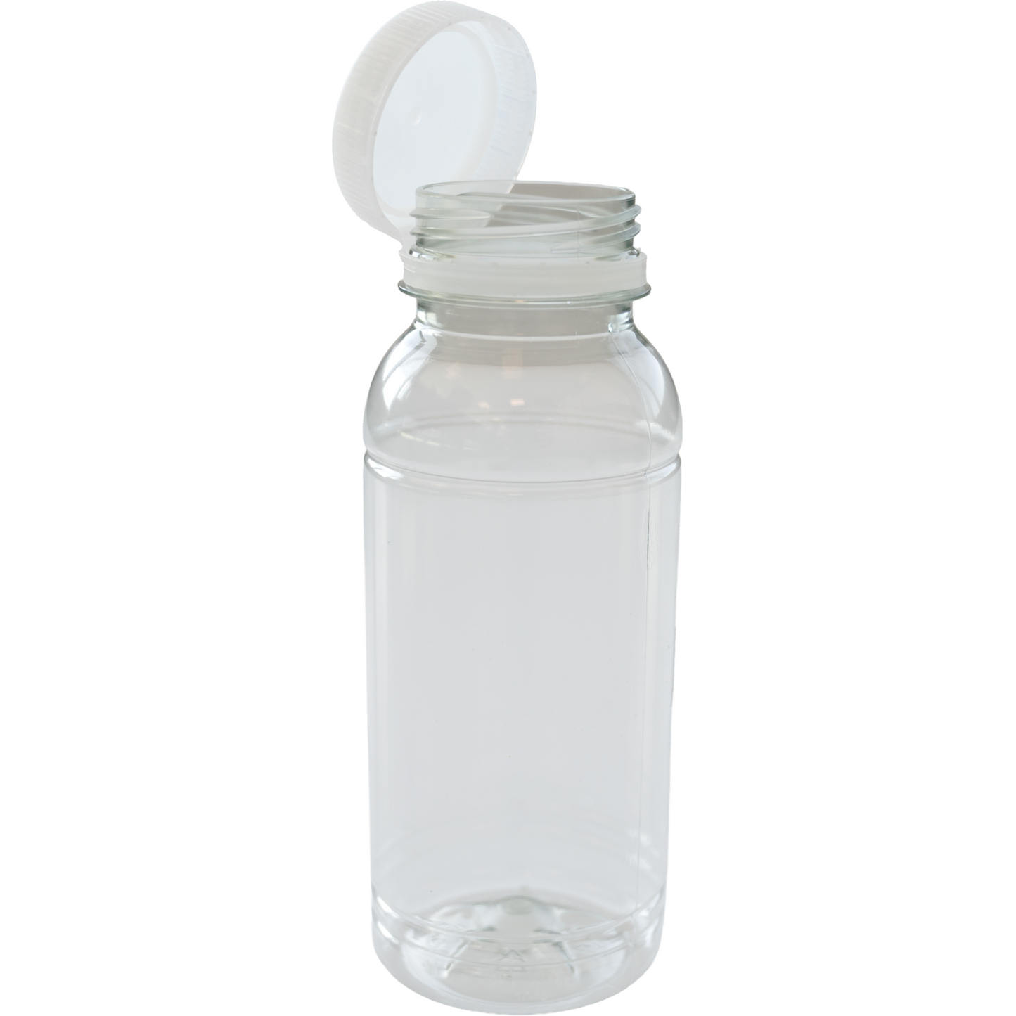 Klika - Fles | petfles | Gerecycled PET | met vaste dop | 250ml | transparant | 252 stuks