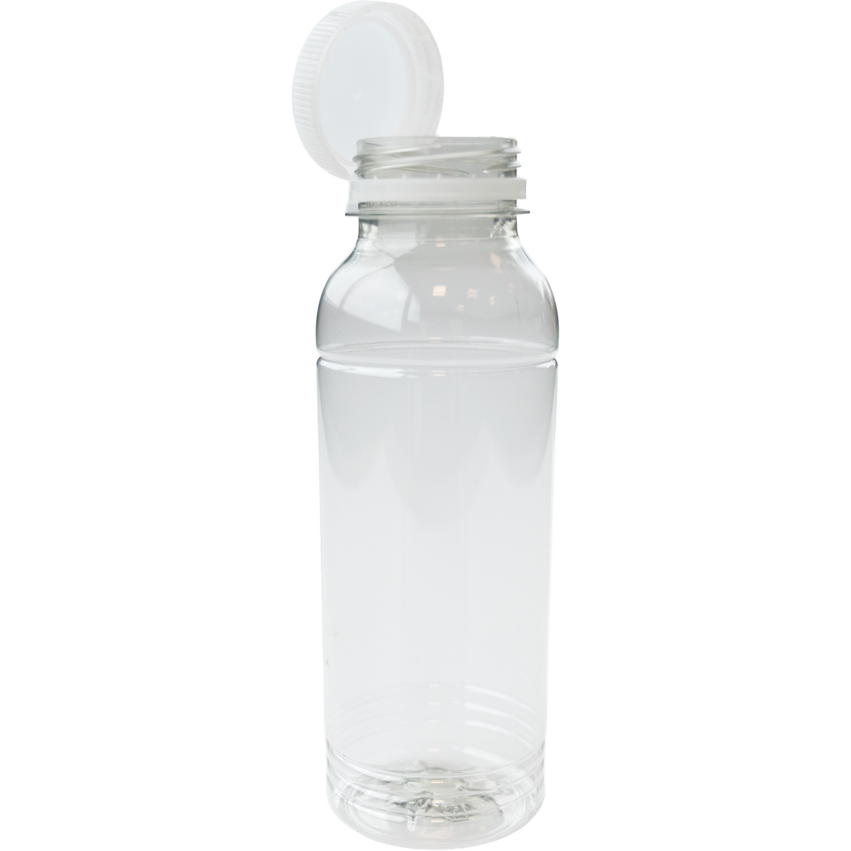 Klika - Fles | petfles | Gerecycled PET | met vaste dop | 330ml | transparant | 240 stuks