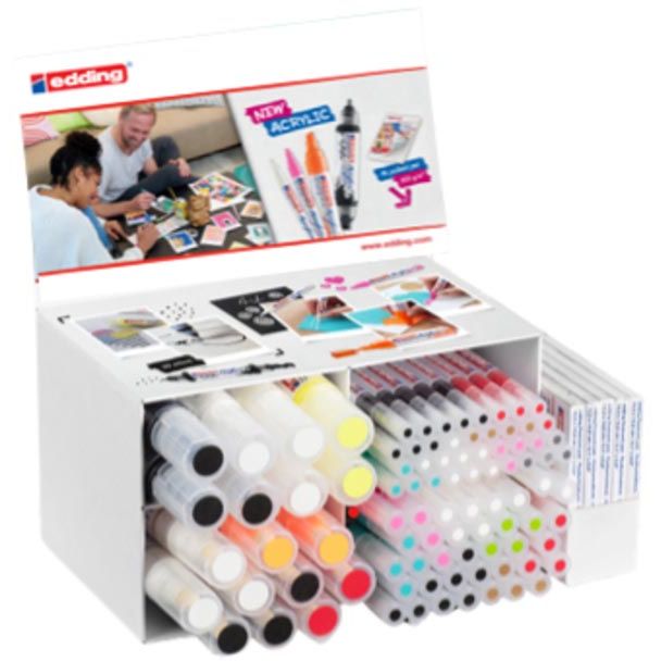Edding - Marqueur acrylique e-5000 5100 5300 5400