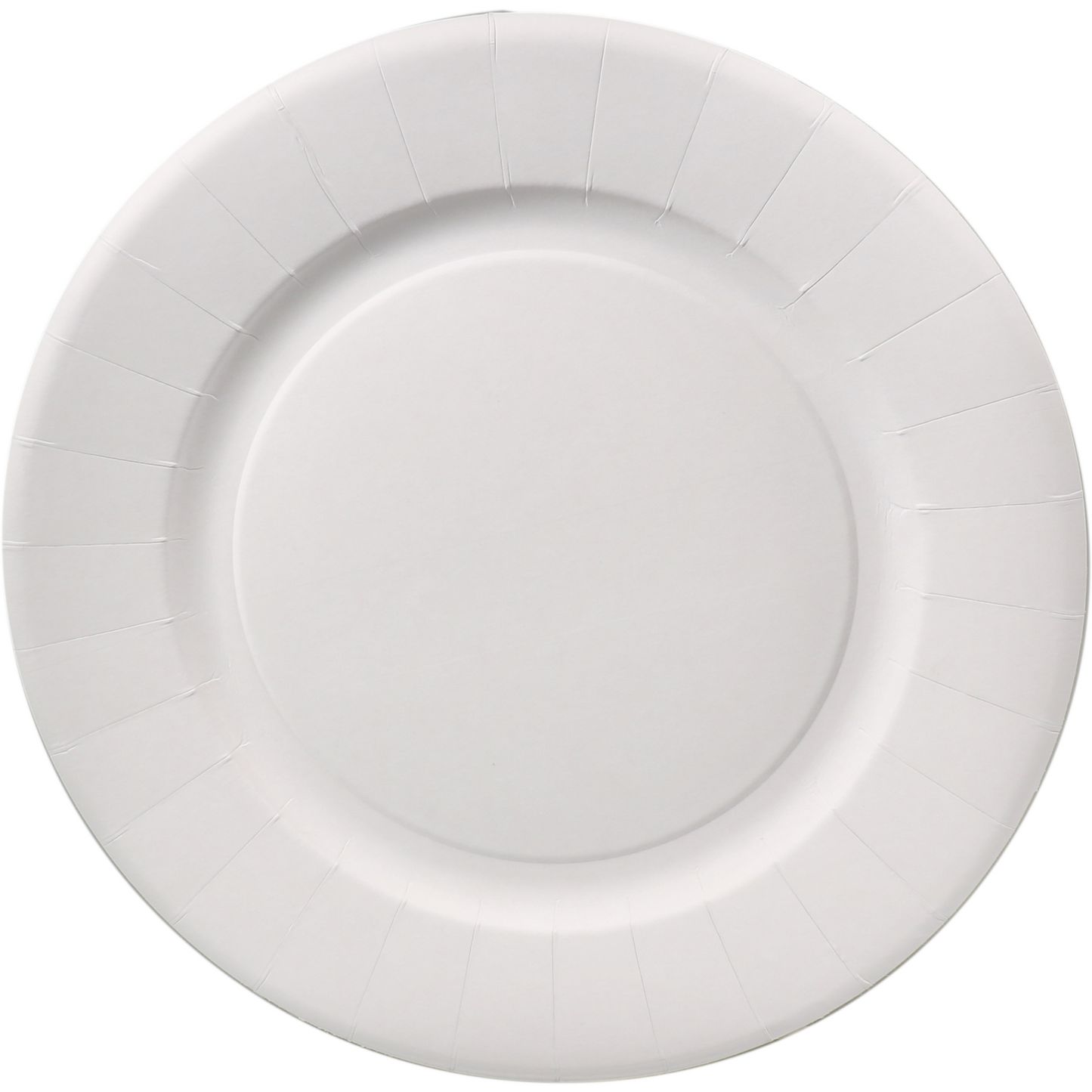 Biodore - Bord | rond | 1-vaks | karton | Ø29cm | wit | 250 stuks