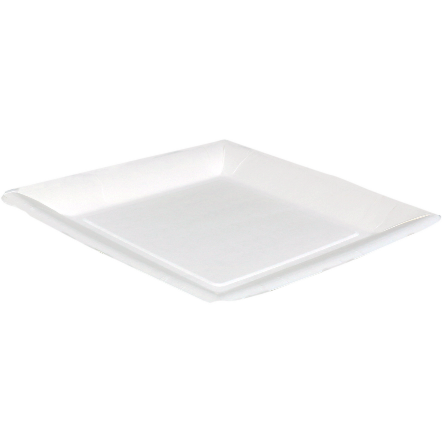 Biodore - Bord | vierkant | 1-vaks | karton | 23x23cm | wit | 400 stuks