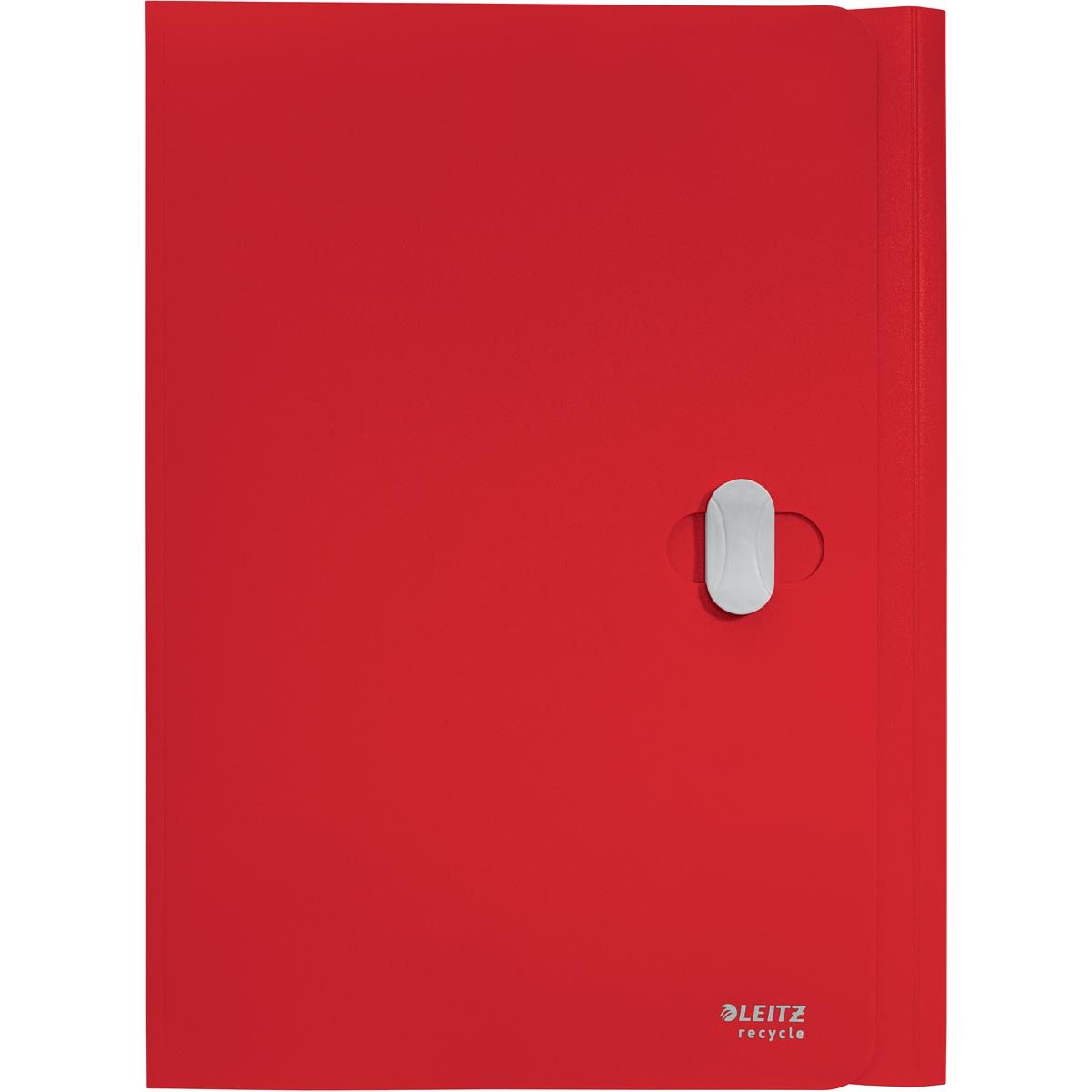Leitz - Dossier à rabat Recycle, en PP, ft A4, rouge