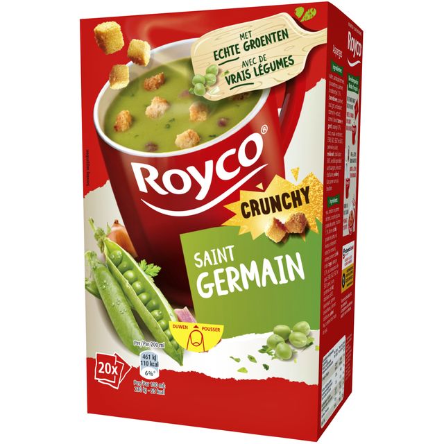 Royco - Saint-Germain-Suppe mit Croutons 20 Beutel