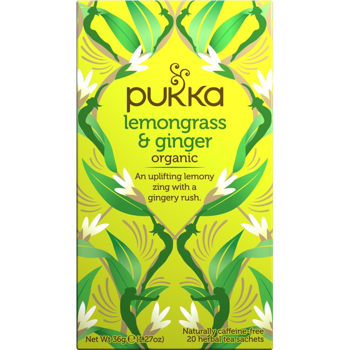 Pukka - thee bio, Lemongrass Ginger, pak van 20 stuks