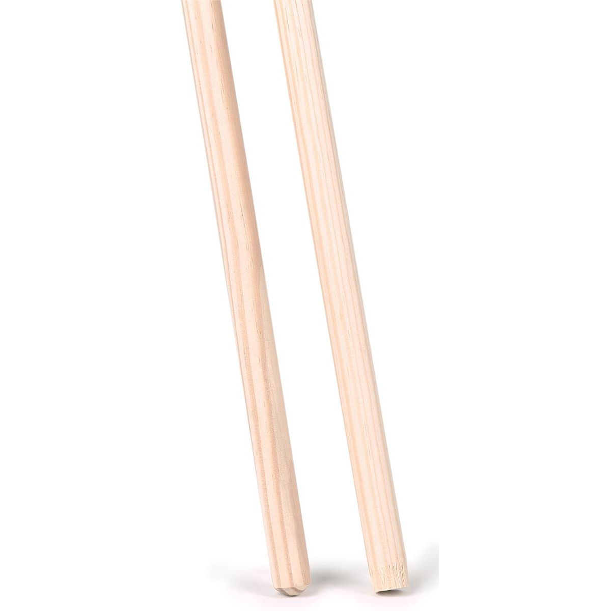Aqualine - Borstelsteel uit hout, ft 120 cm x 22,5 mm