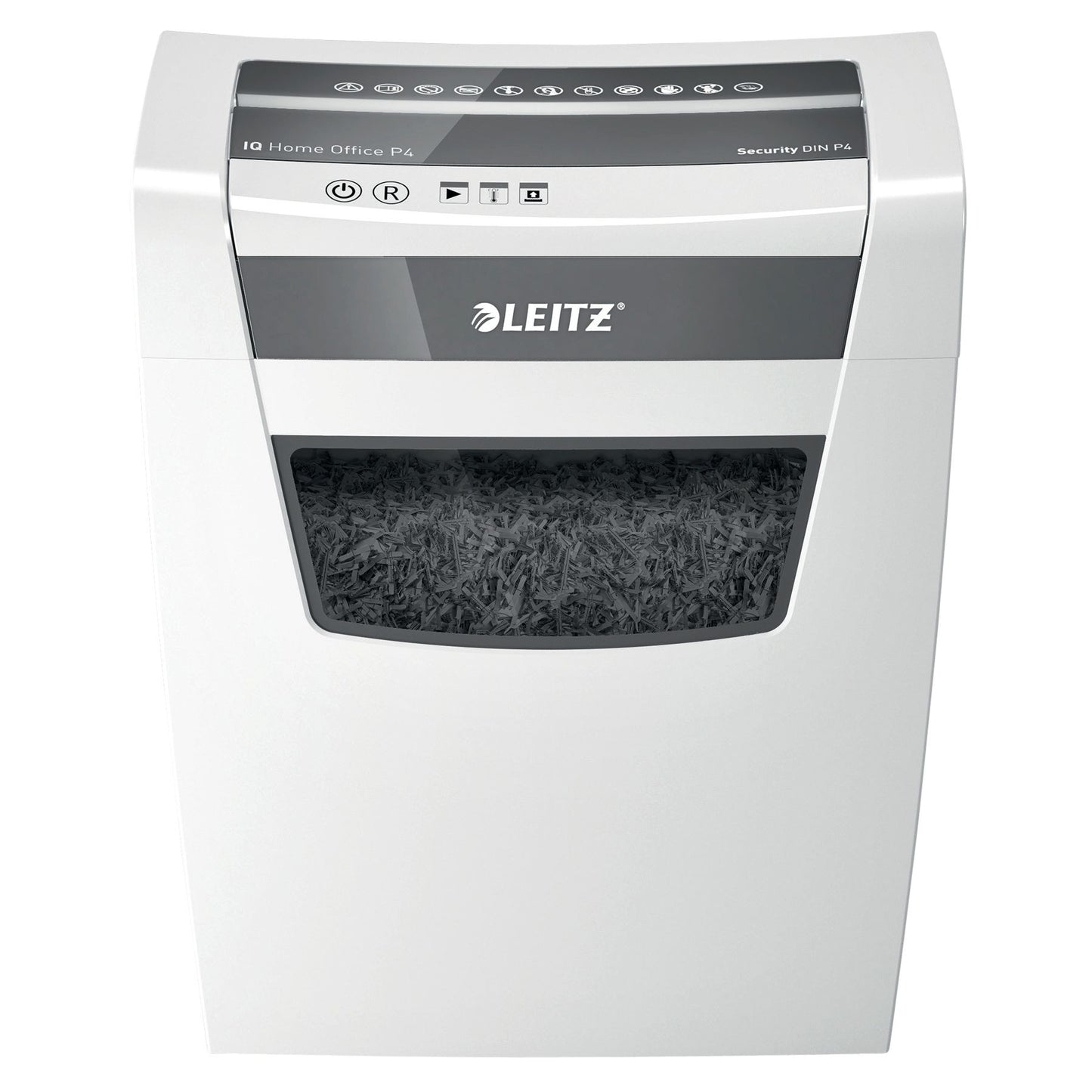 Leitz - IQ Home P-4 papiervernietiger Deeltjesversnippering 58 dB 22 cm Wit