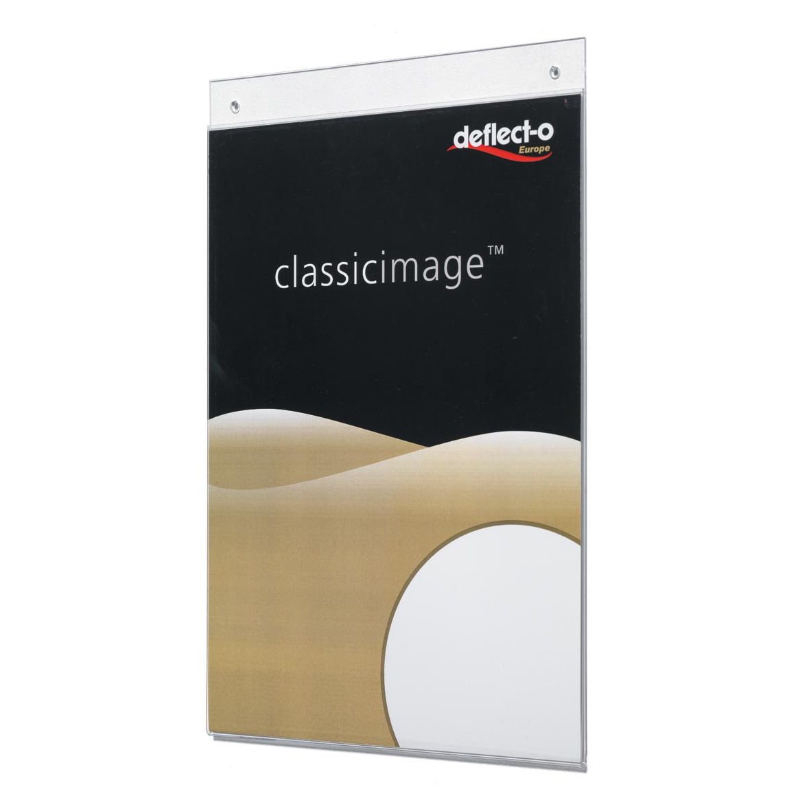 Deflecto - porte-brochures mural portrait, pi A5