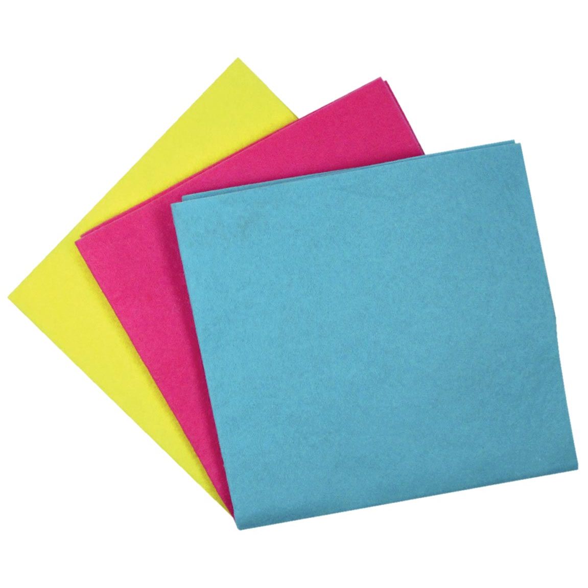 Aqualine - Universal-Haushaltstücher ft 38 x 38 cm, farblich sortiert, 6er Pack