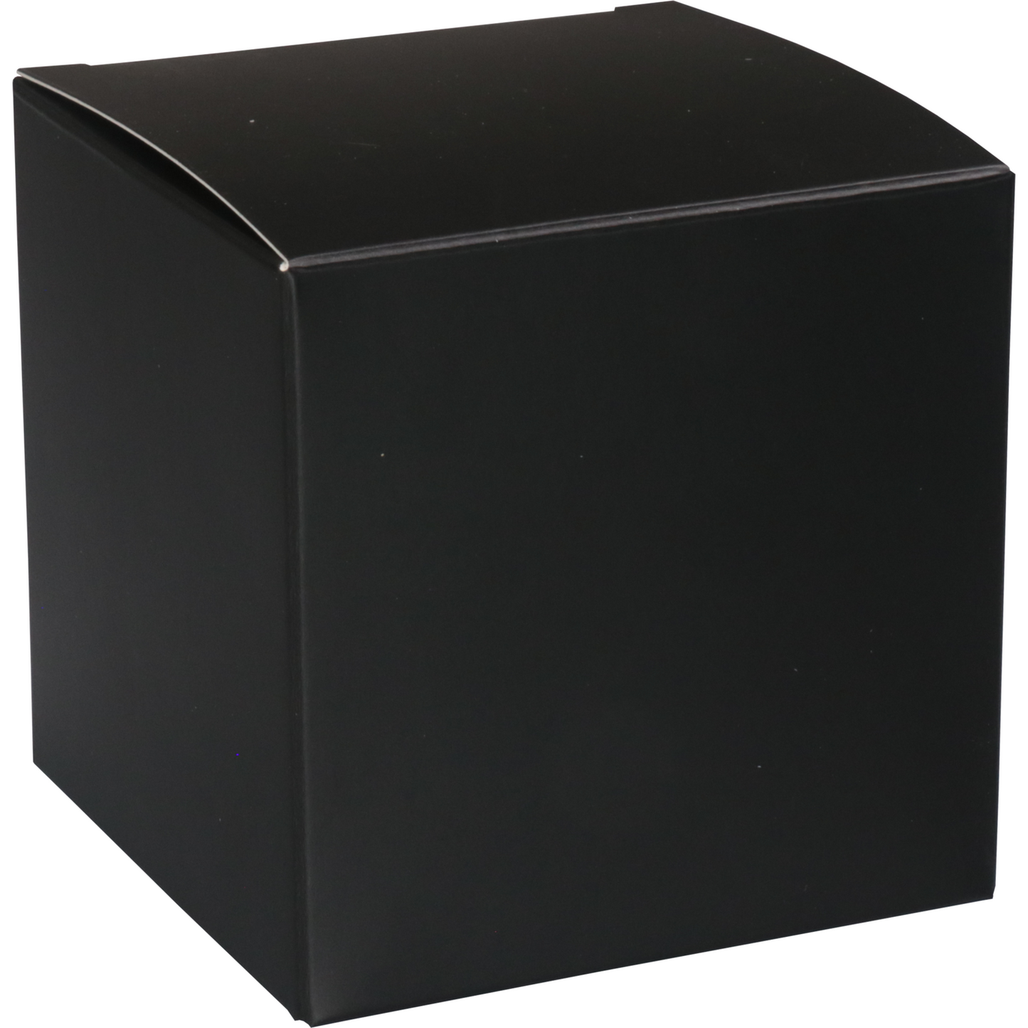 Klika - Geschenkdoos | karton + PP | 10x10x10cm | zwart | 400 stuks