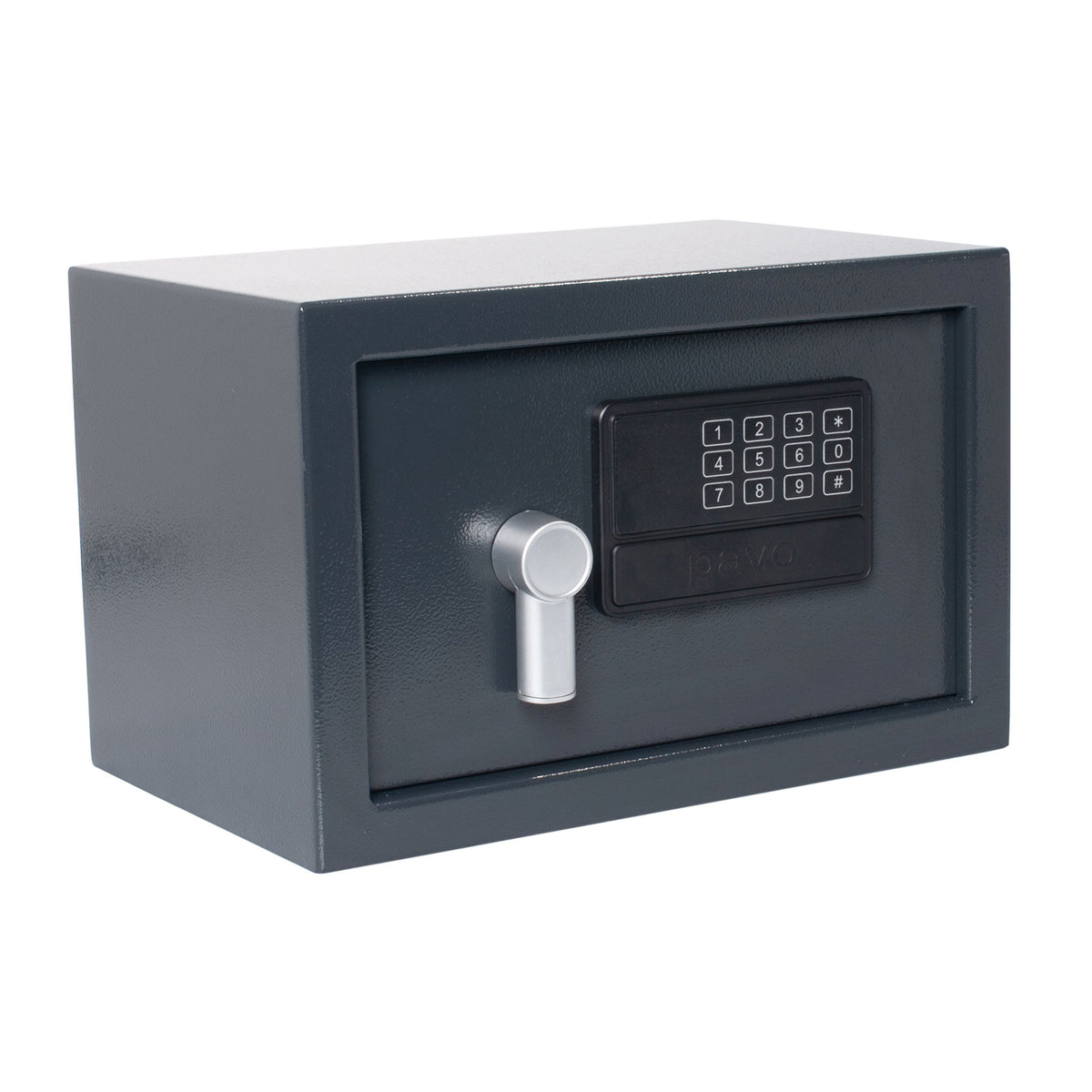 Pavo - Coffre-fort électronique 310x200x200mm gris foncé