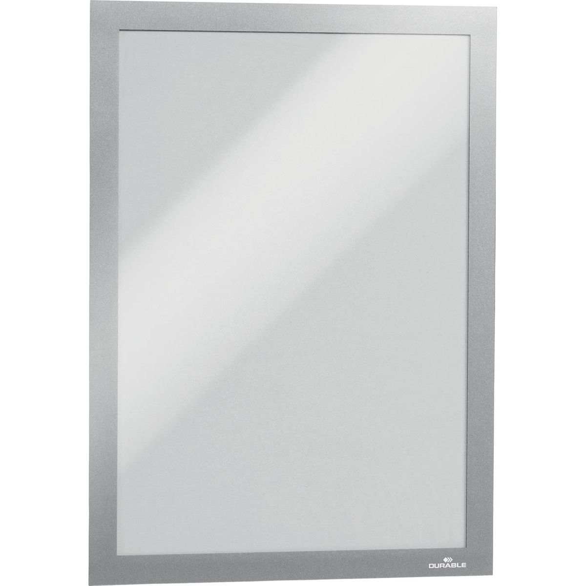 Langlebig – Duraframe A4 silber, in Hängetasche