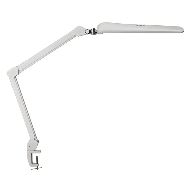 MAUL - Lampe de travail Craft LED pince de table dimmable blanc
