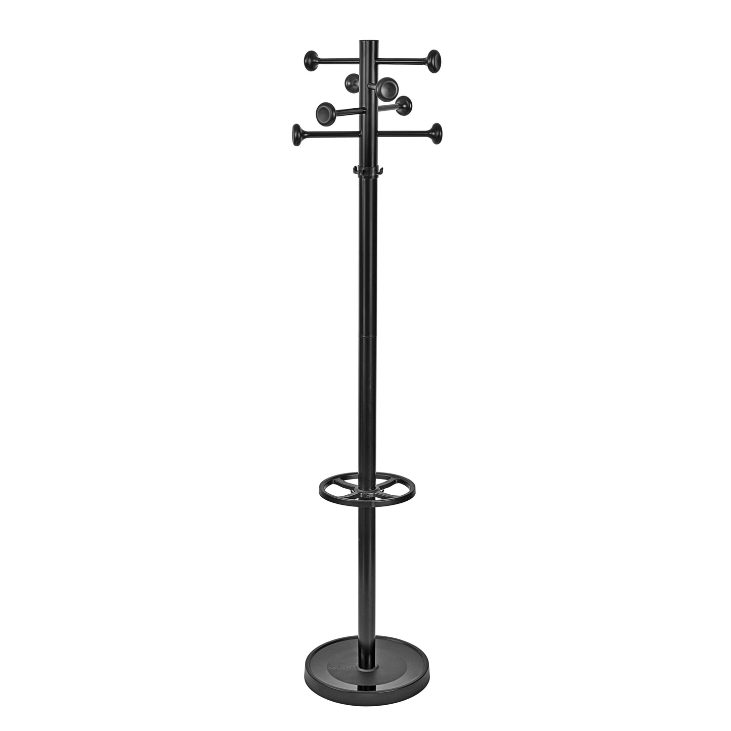 Maul - Kapstok grando stnd 175cm 16 haken zw ral9004