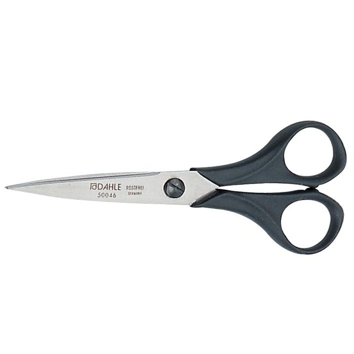 Dahle - schaar Professional, ft 16 cm, rechts, scherpe punt, RVS, zwart, blister van 1 stuk