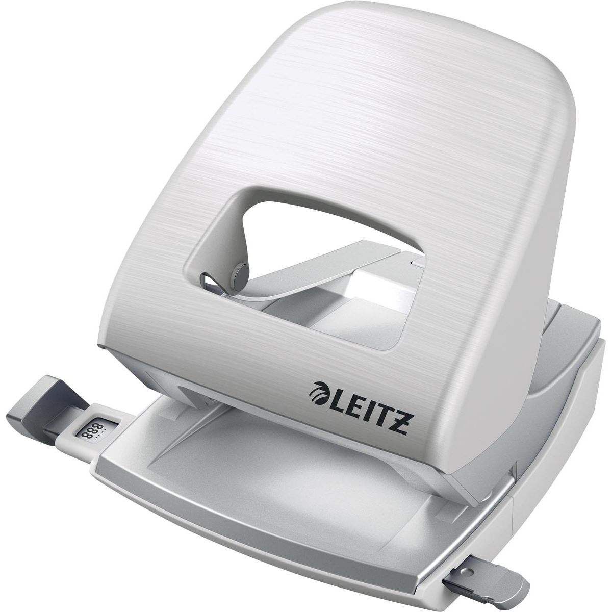 Leitz - Style perforator, 30 blad, wit