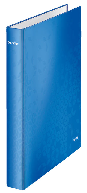 Leitz - Ringordner WOW A4 Maxi 4-Ring D-Mechanik 25mm blau