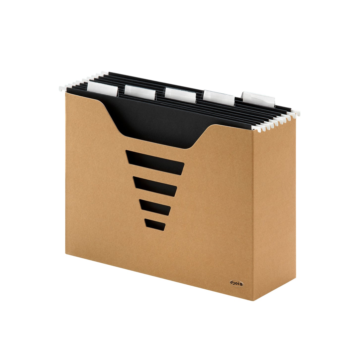 Djois - Hangmappenbox kraft line a4 + 5 hangmappen | 3 stuks
