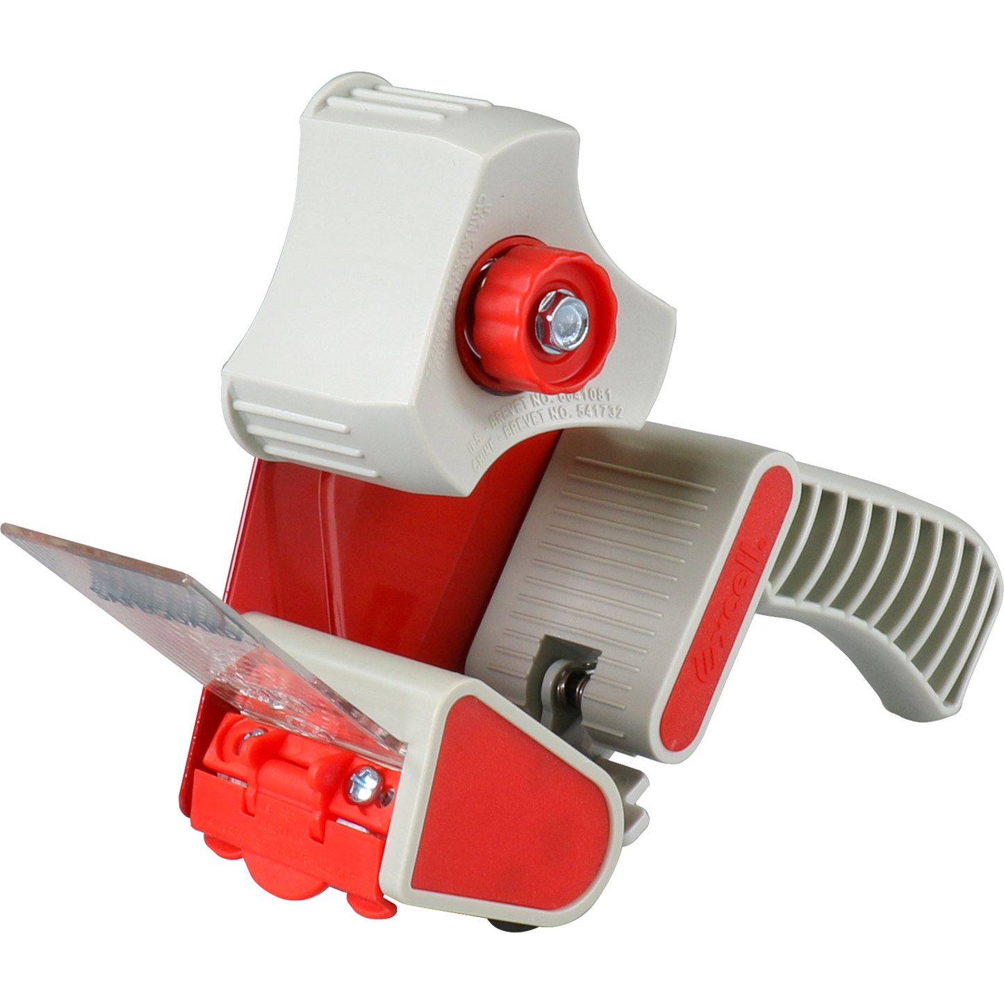 Klika - eafroller | 66mtr x 50mm | Aluminium | rood/grijs | 40 stuks