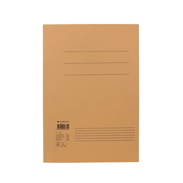 Quantore - Dossier folio 300gr chamois | 50 pièces