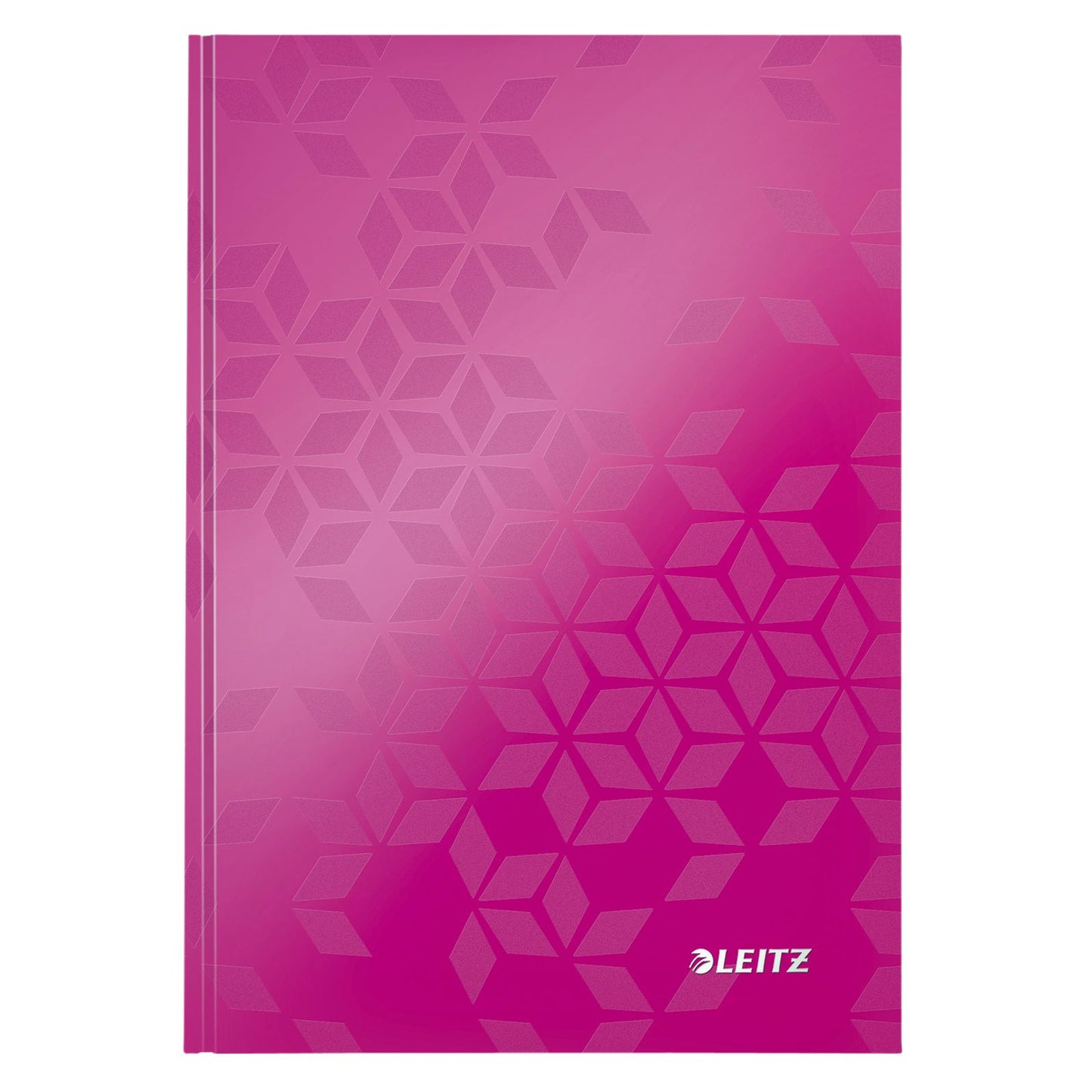 Leitz - Notizbuch WOW A5 160 Seiten 90gr Strich rosa | 6 Stück
