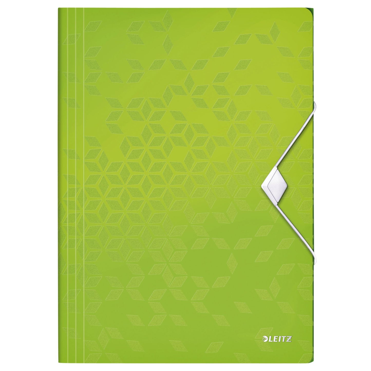 Leitz - Elastomap WOW A4 3 kleppen PP groen | 10 stuks