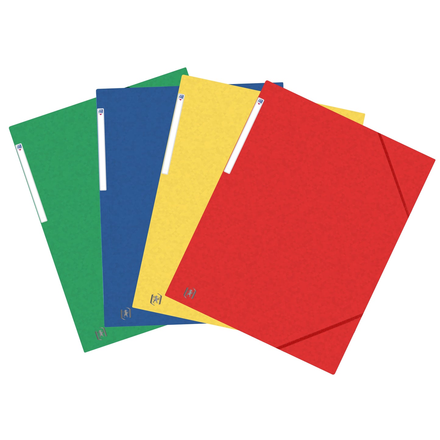 Oxford - Elastomap Top File+ A3 3 rabats 390gr assortis | 10 pièces