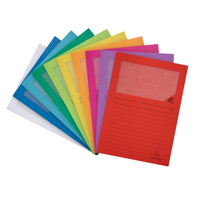 Exacompta - Fensterordner Forever L-Modell 120gr sortiert 100 Stück