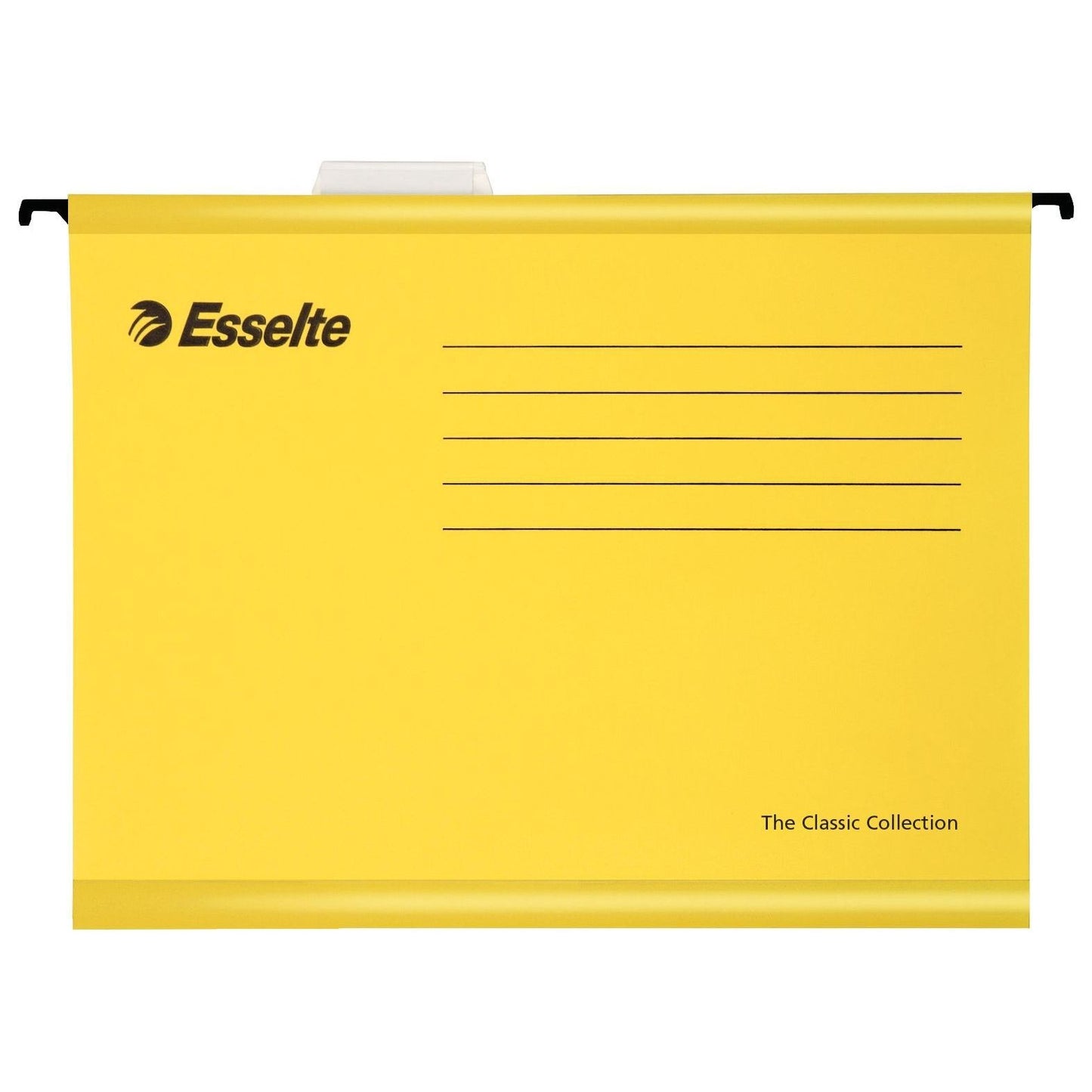 Esselte - Dossier suspendu Classic folio fond en V 382x240mm jaune | 25 pièces