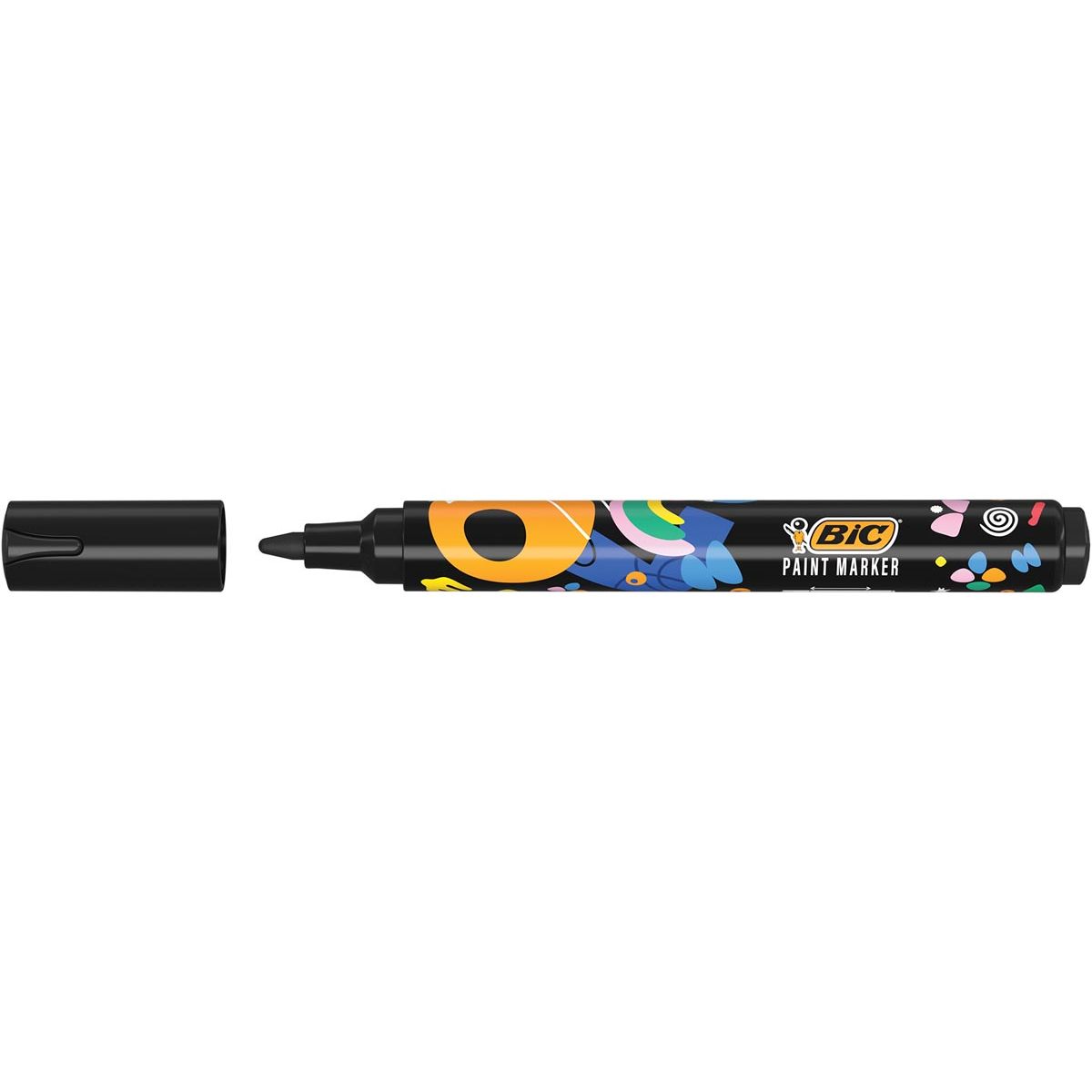 Bic - Marqueur peinture intensité noir