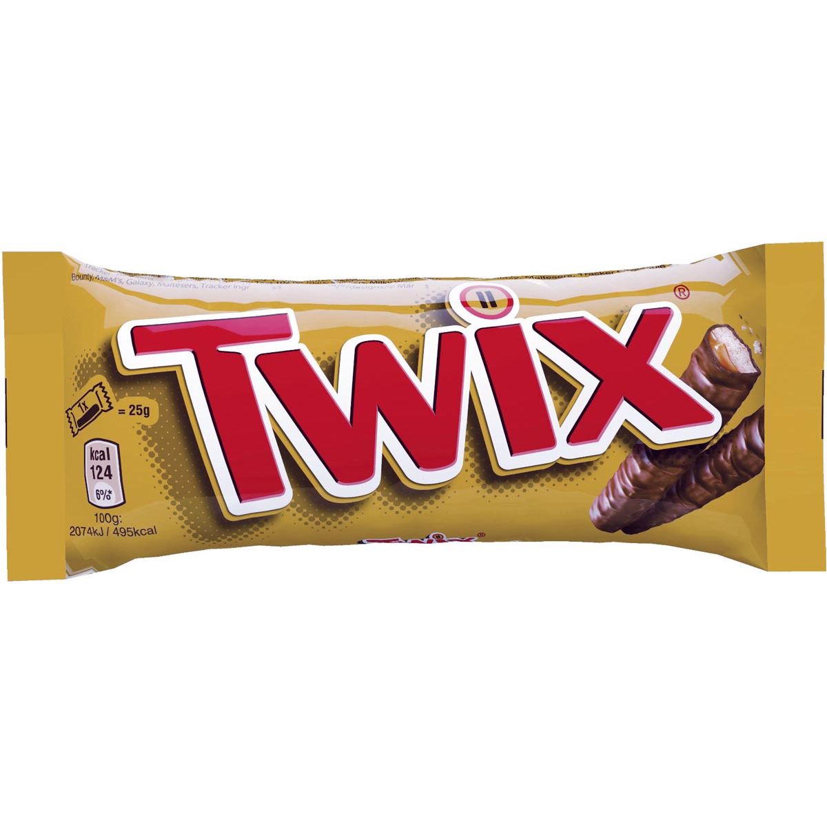 Twix - barre de chocolat, 50 g