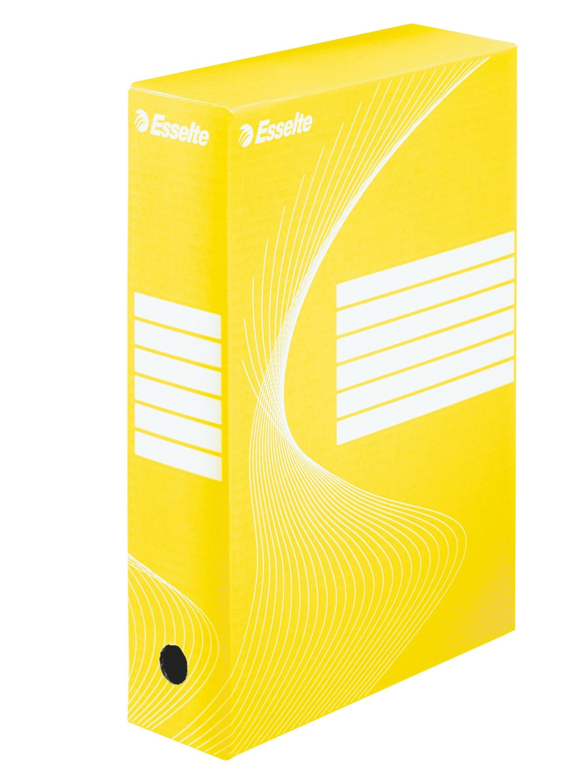 Esselte - Boîte d'archives Boxycolor 80mm 352x250mm jaune