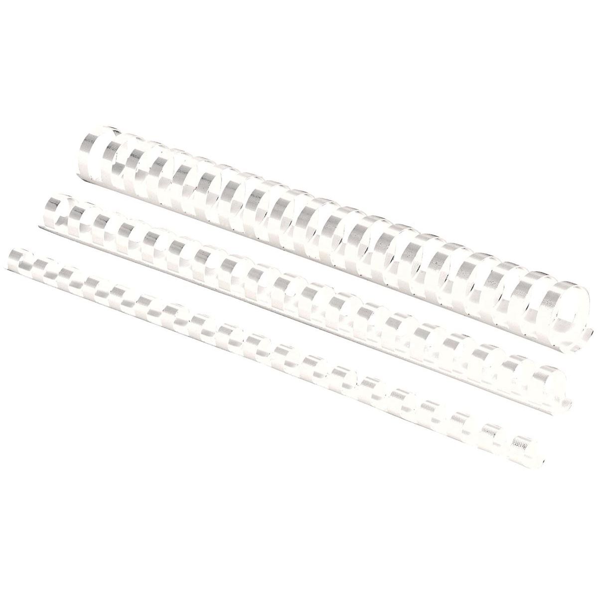 Fellowes - bindruggen, pak van 100 stuks, 10 mm, wit