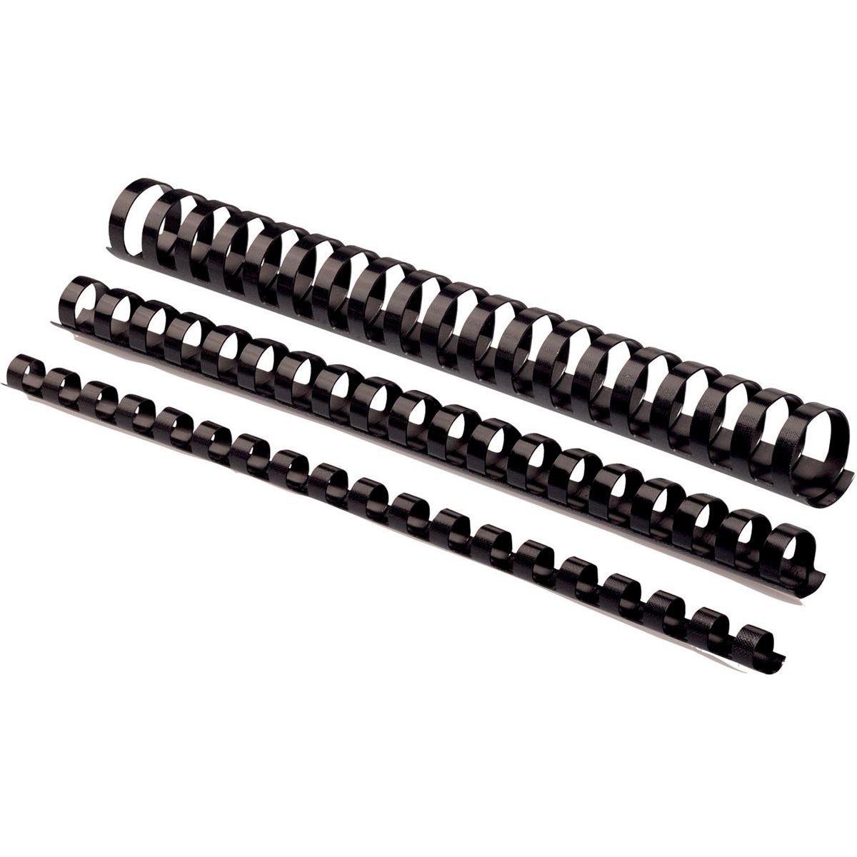 Fellowes - Binderücken, 50er Pack, 32 mm, Schwarz
