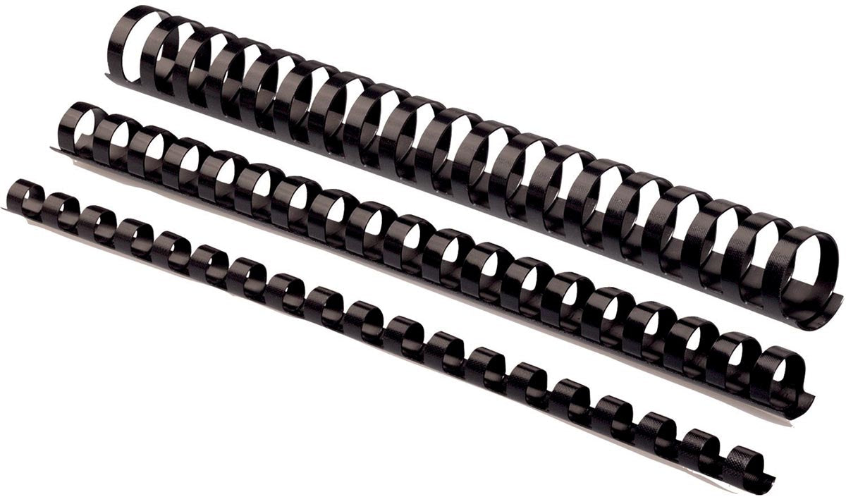 Fellowes - Binderücken, 50er Pack, 32 mm, Schwarz
