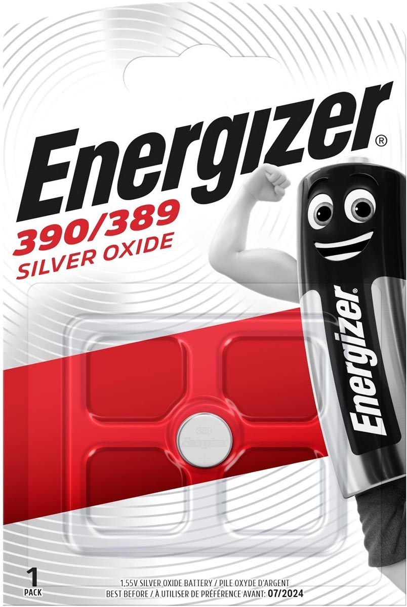 Energizer - knoopcel 390/389, op blister
