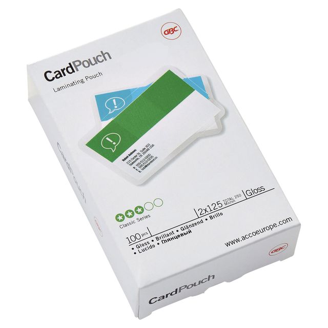 GBC - Laminierfolie 65+ 81x119mm 2x125micron