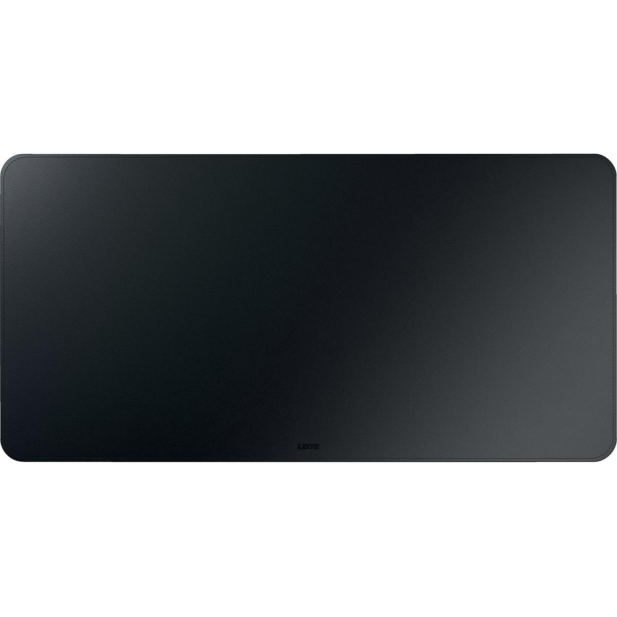 Leitz - bureauonderlegger en muismat, lederlook, ft 80 x 40 cm, zwart