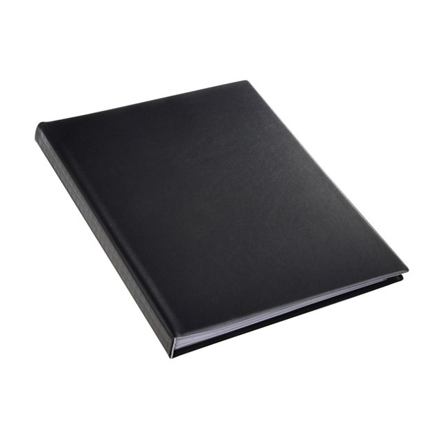 Rillstab - Showmap A4 5 kanaals 50-tassen zwart