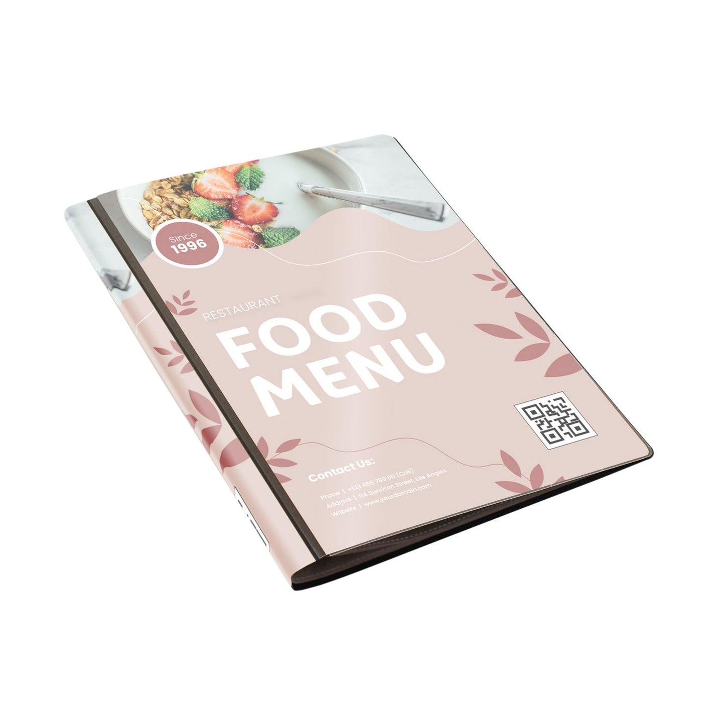 Europel - Showmap pel Frontview A5 20 pochettes anthracite