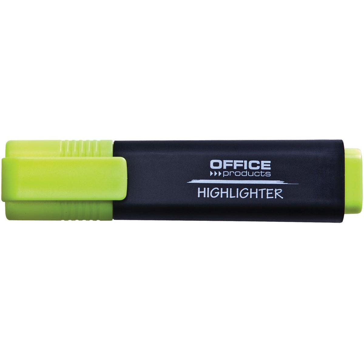 OFFICE products - markeerstift, 1 5 mm, geel