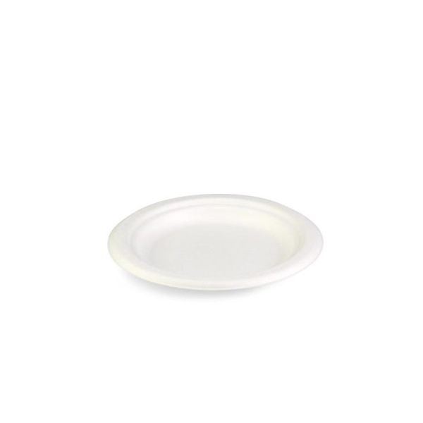 Assiette canne à sucre Senza ronde 155 x h15 mm retrait de 40 pièces