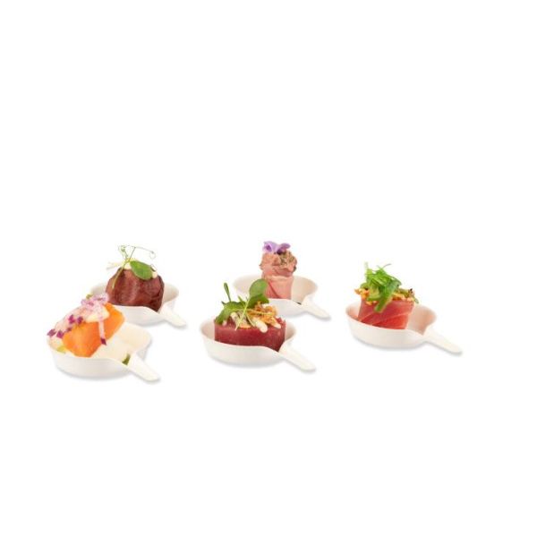 Poêle pointe de canne à sucre Senza basse 3cl 92 x 56 x h15mm retrait de 40 pcs..