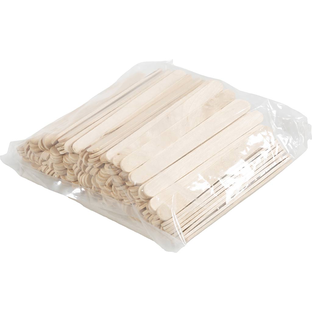 Creativ Company - Stokje crea com 11.5x1cm berkenhout 200 stuks