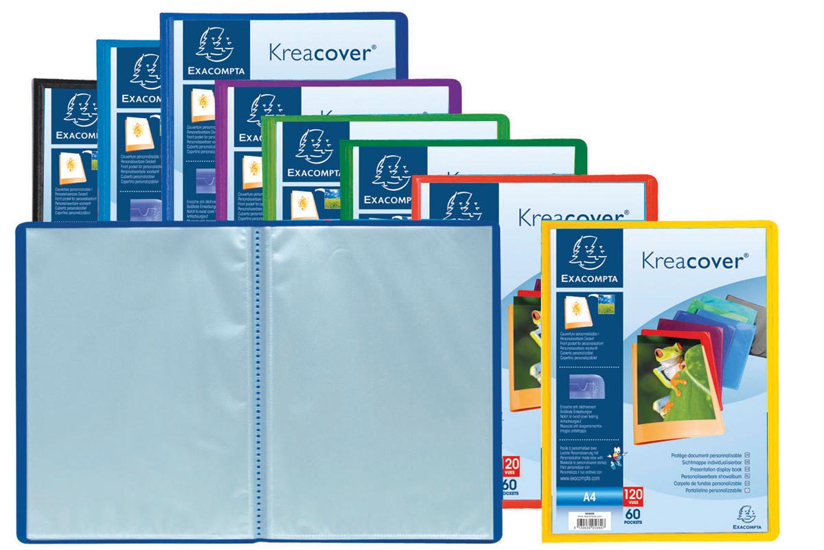 Exacompta - Kreacover lbum A4 60 Beutel