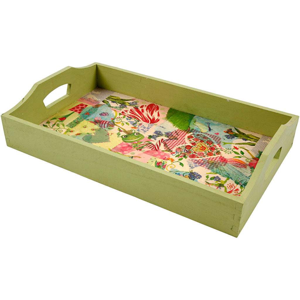 Creotime - Plateau en bois Creativ Company 30x17x5cm