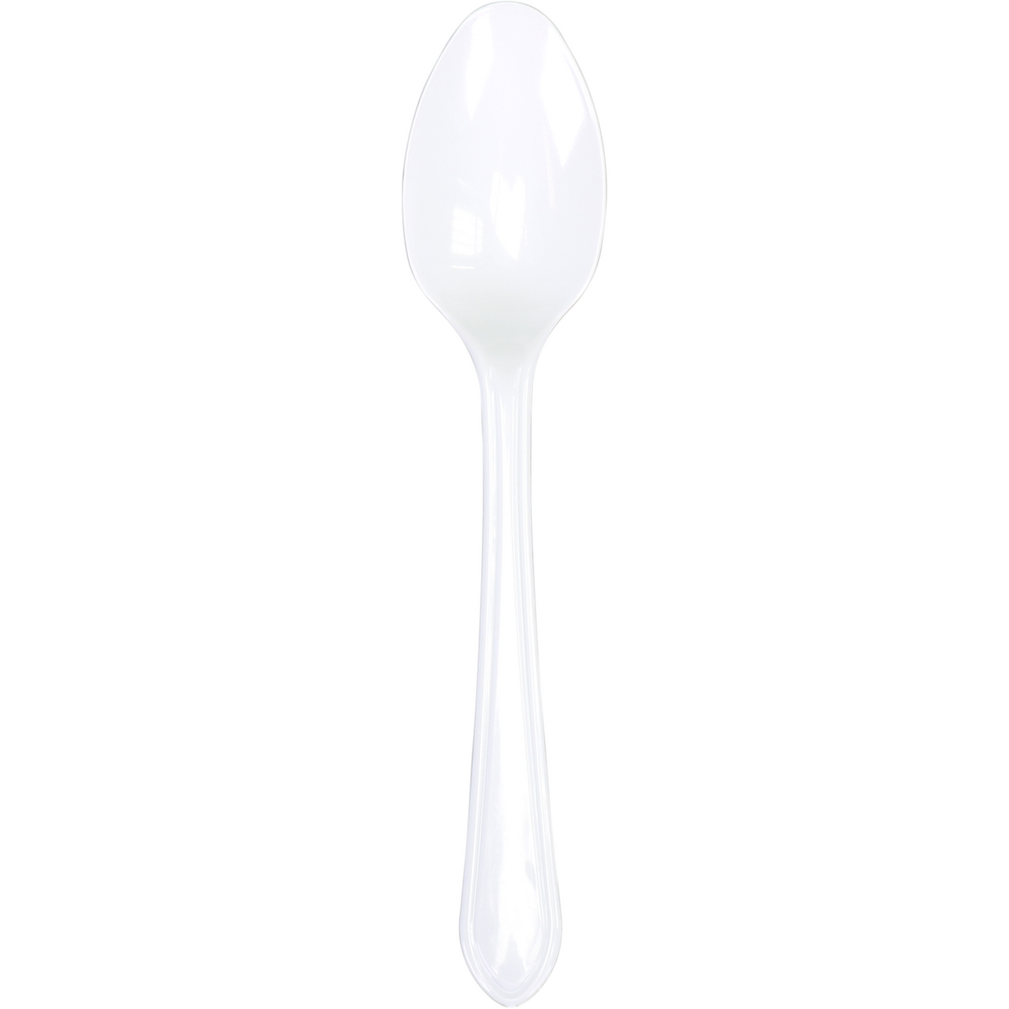 Depa - CUILLÈRE Plastique 18cm réutilisable BLANCHE 50 pièces