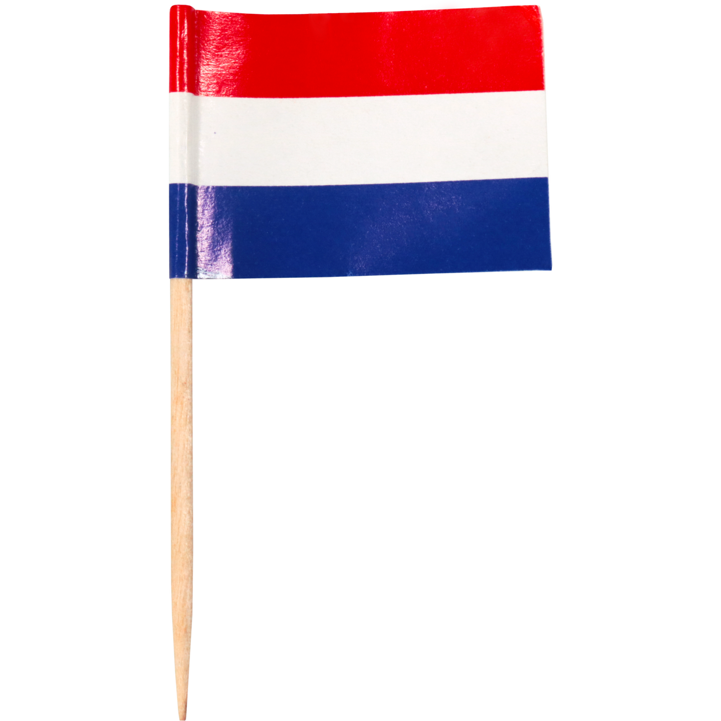 Depa - Prikker | vlagprikker | Nederland | Hout | 65mm | rood/wit/blauw | 14400 stuks