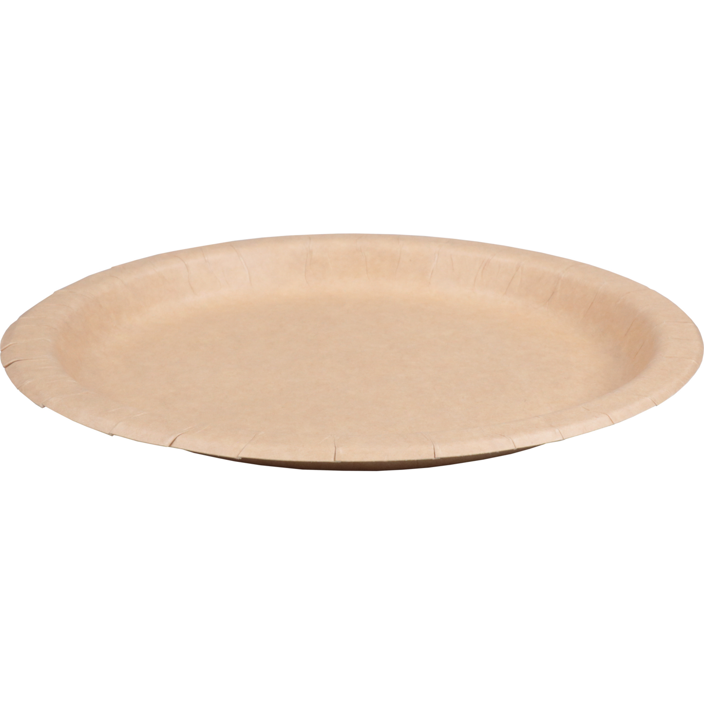 Depa - Bord | rond | 1-vaks | karton | Ø22cm | naturel | 500 stuks