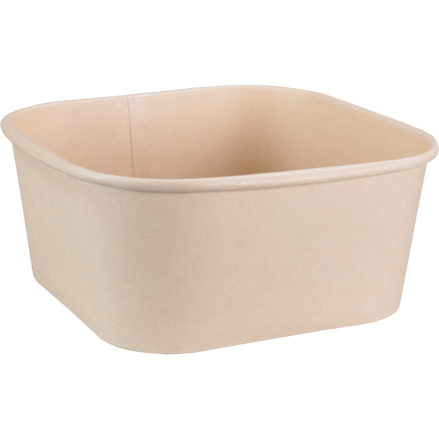 Klika - Bak | Bamboepapier + PE | 1250ml | saladebak | naturel | 150 stuks