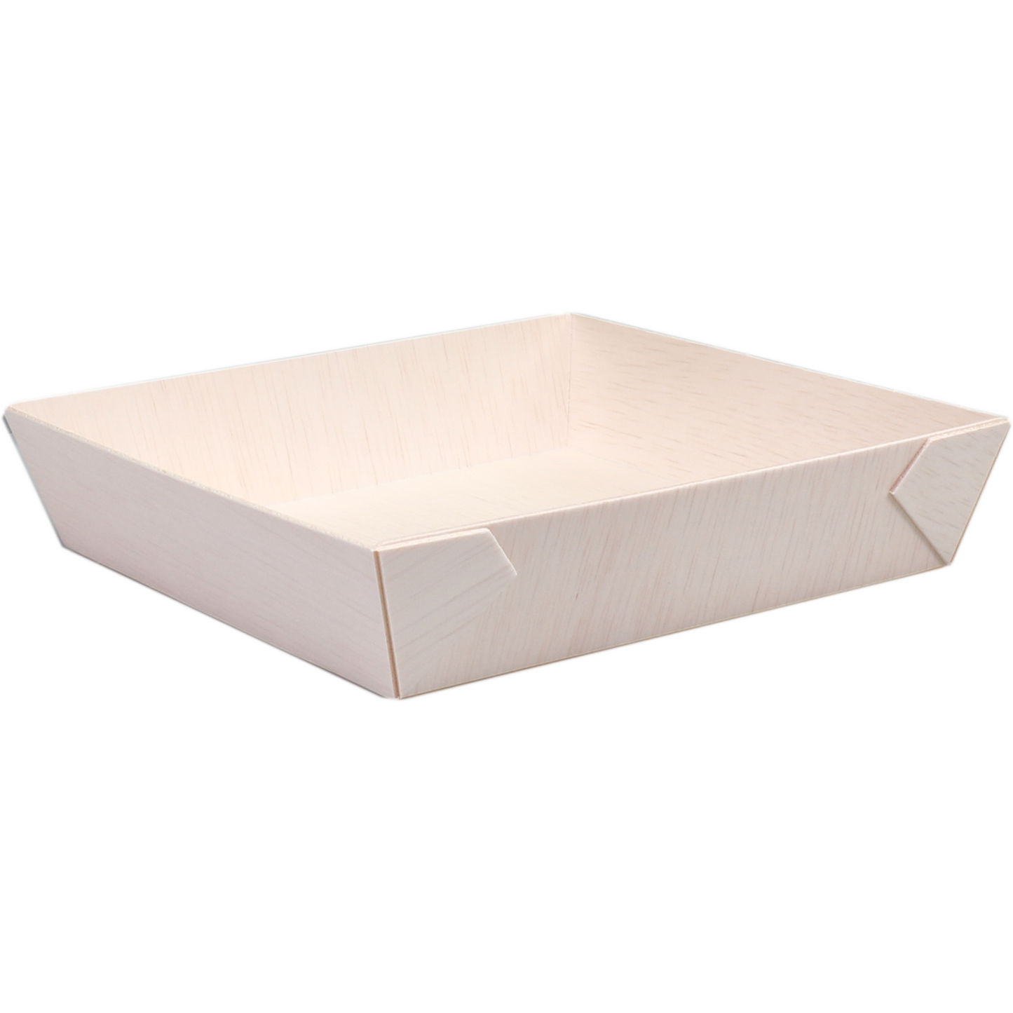 Depa - Schaal | hout | vierkant | 170x170x36mm | naturel | 400 stuks